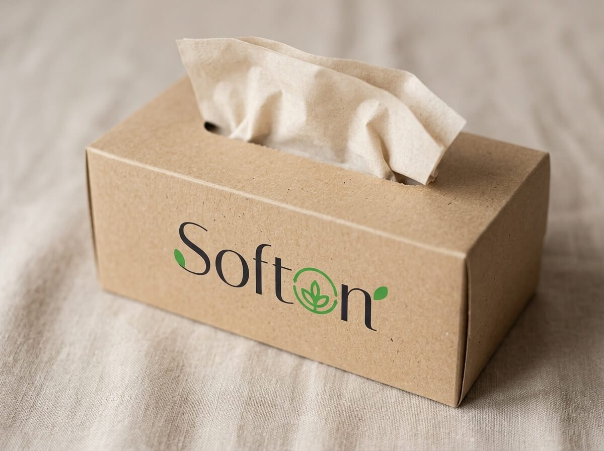 100% Recycled Tissue Box - Image 3