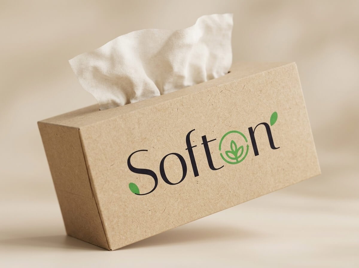 100% Recycled Tissue Box - Image 2