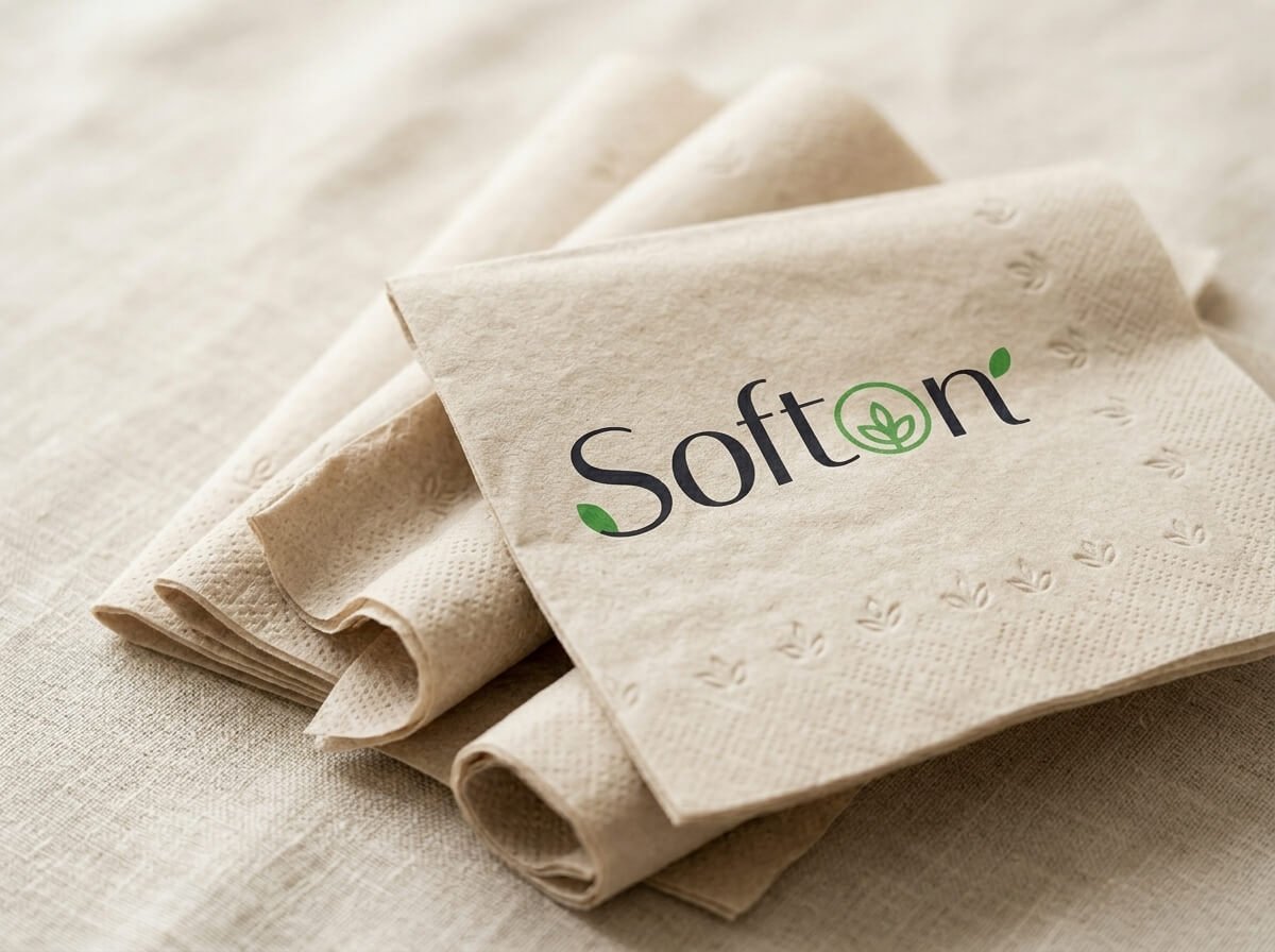 100% Recycled Tissue Napkins - Image 3