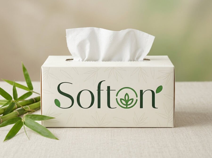 Bamboo Facial Tissue