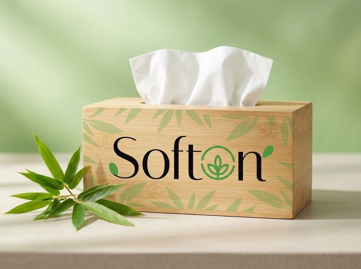 Bamboo Tissue Box - Image 2