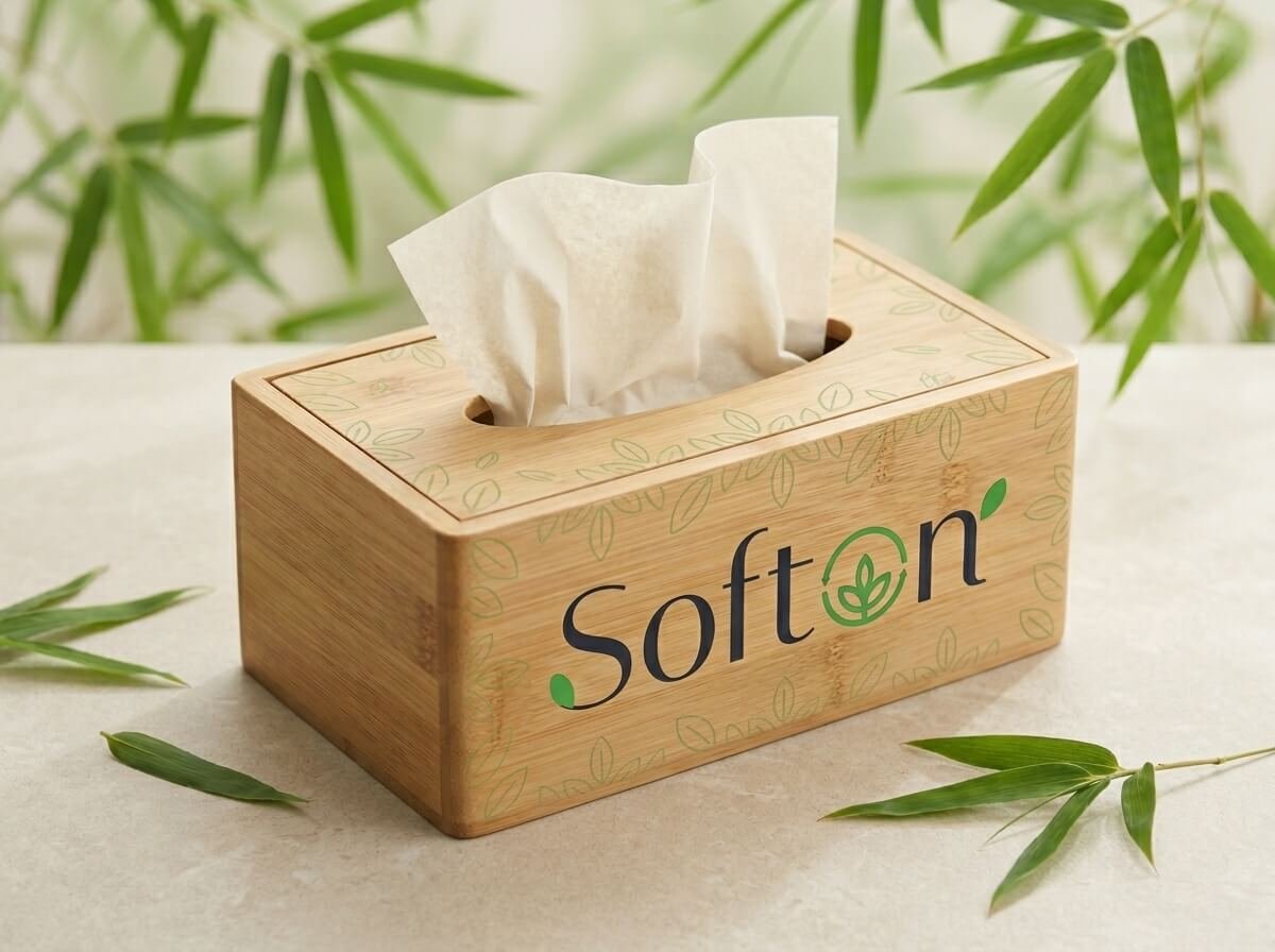 Bamboo Tissue Box